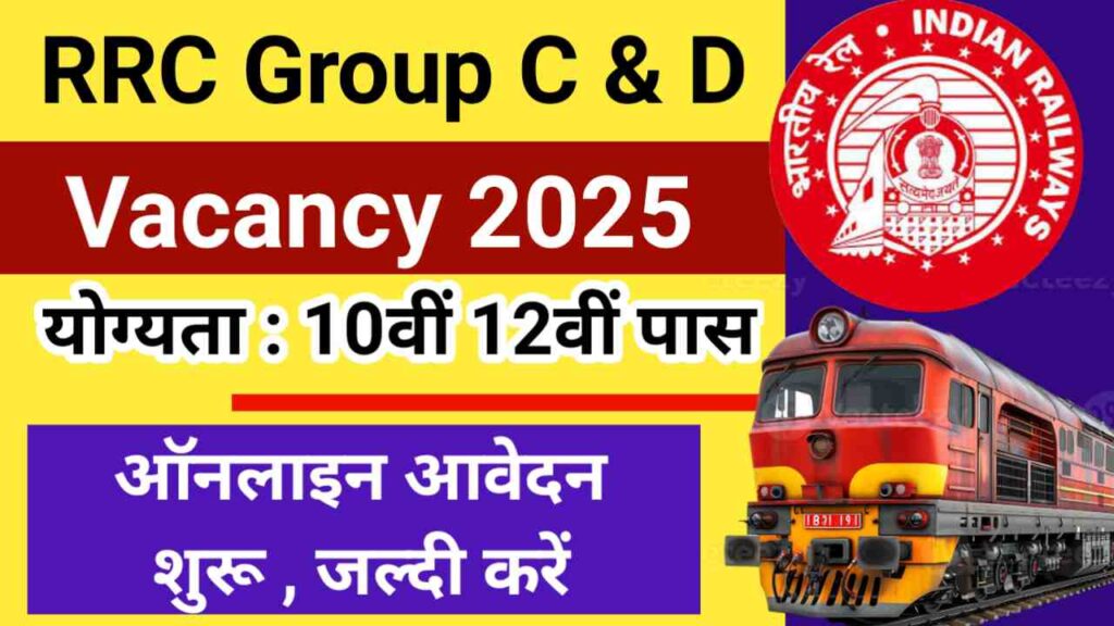 RRC CR Group C And D Vacancy 2025