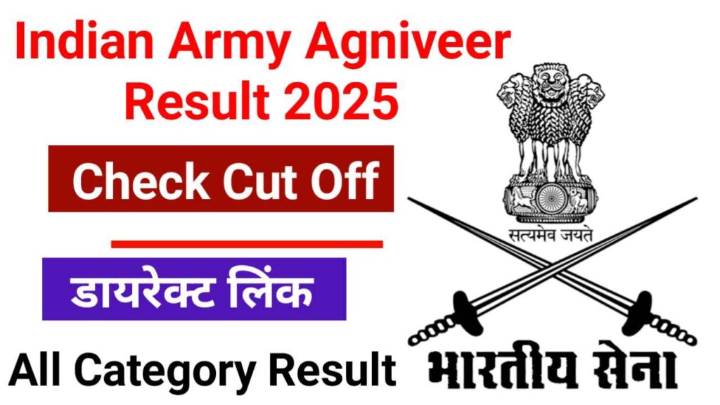Indian Army Agniveer Result 2025