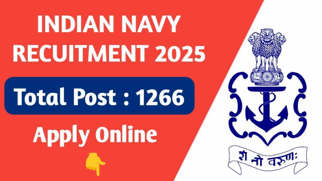 Indian Navy Tradesman Recruitment 2025