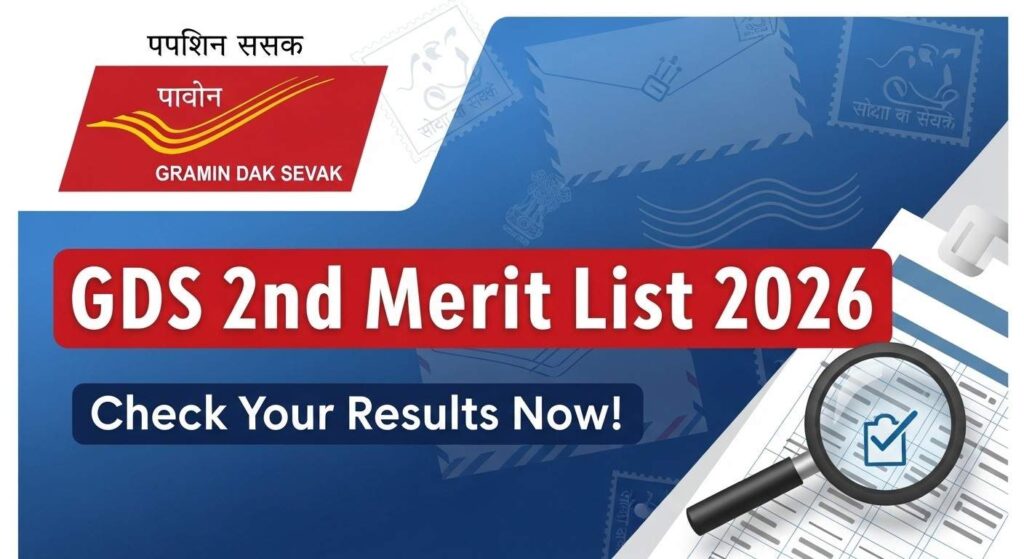 GDS 2nd Merit List 2026 Kab Aayegi