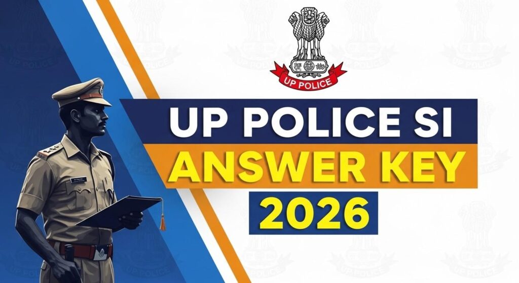 UP Police SI Answer Key 2026